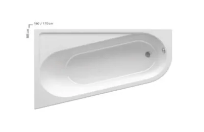 Ванна Ravak Chrome 170x105 L CA31000000 (левая) АКВАМЕТРИЯ