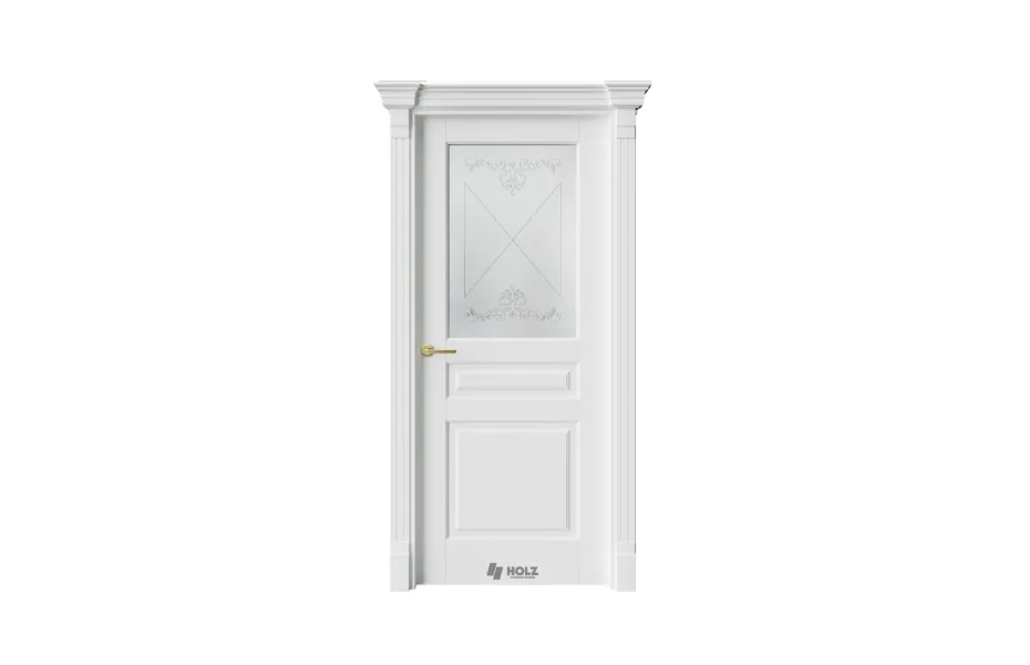 Elite EL7F RAL9003 стекло 1 7 ДВЕРЕЙ