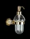 BOHEME Murano Crystal Настенный диспенсер, золото АТЕЛЬЕ ВАННОЙ КОМНАТЫ. САМАРА