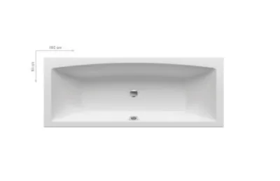 Ванна Ravak Formy 02 180x80 белая C891000000 АКВАМЕТРИЯ