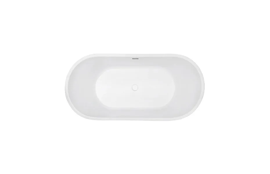 Акриловая ванна Abber 130х70 см AB9203-1.3, белый МОСПЛИТКА