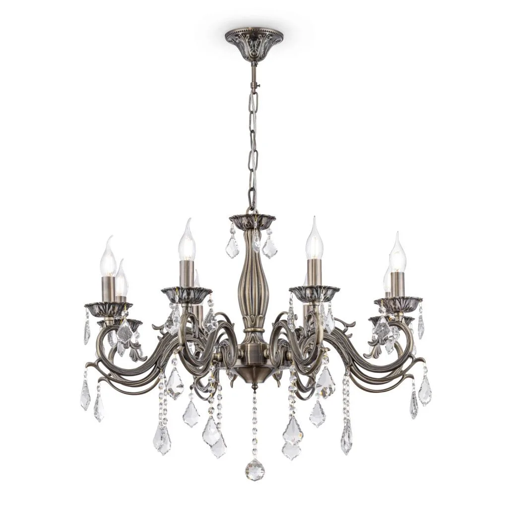 Подвесная люстра Maytoni Bronze RC245-PL-08-R MAYTONI