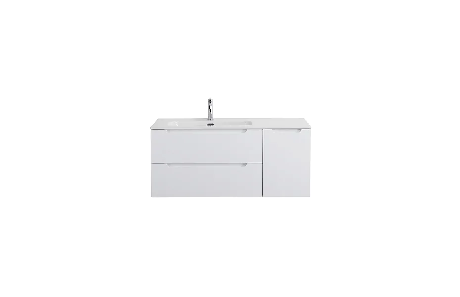 Тумба с раковиной BelBagno Etna 120 см ETNA-1200-2C-1A-SO-BL-L bianco lucido МОСПЛИТКА