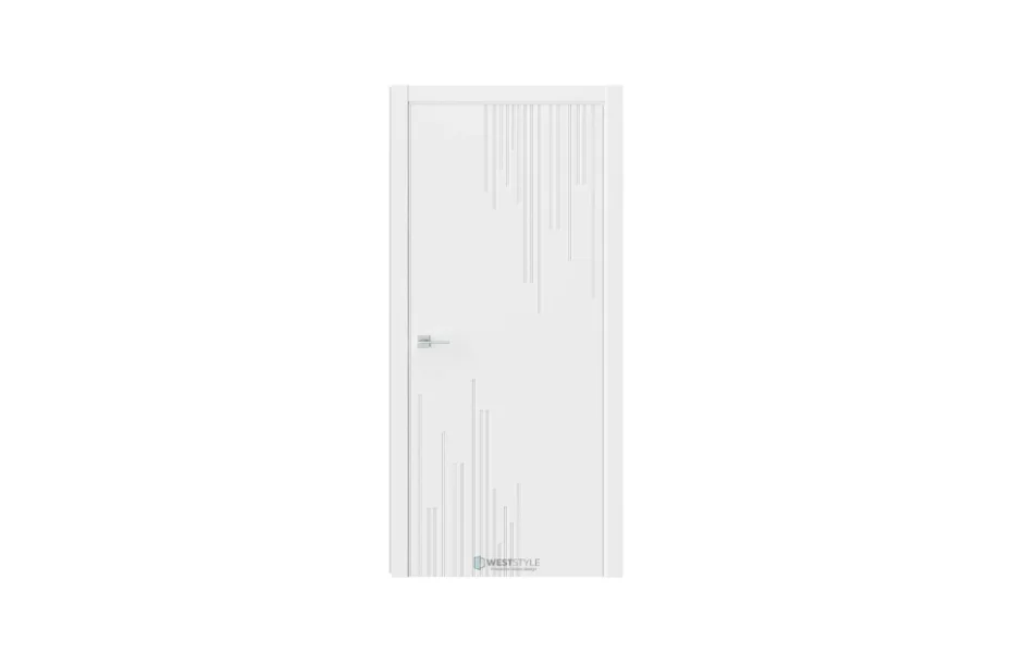 Межкомнатная дверь Prime P5 RAL9003 7 ДВЕРЕЙ