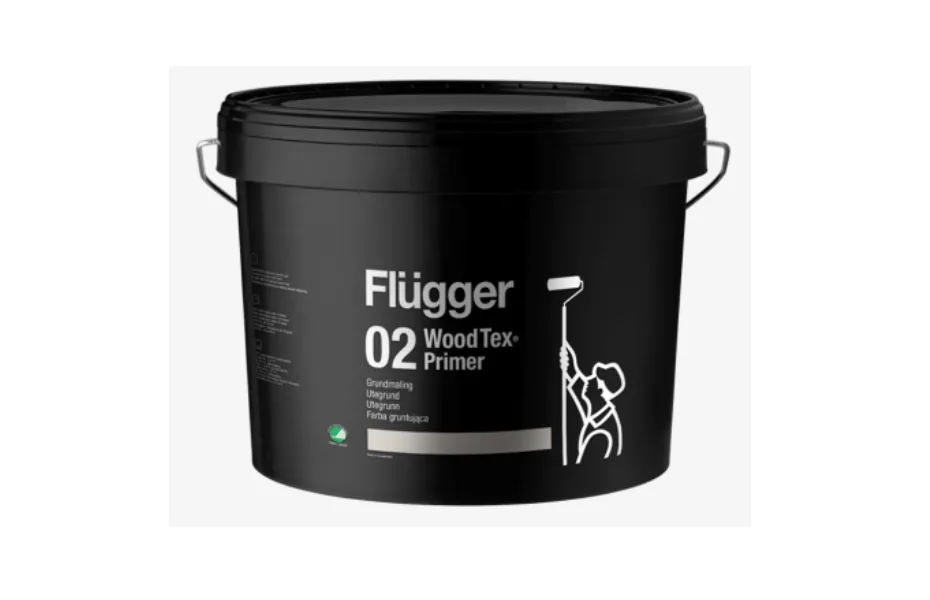 Flugger 02 Wood Tex Primer Paint КРАСКИ FLUGGER