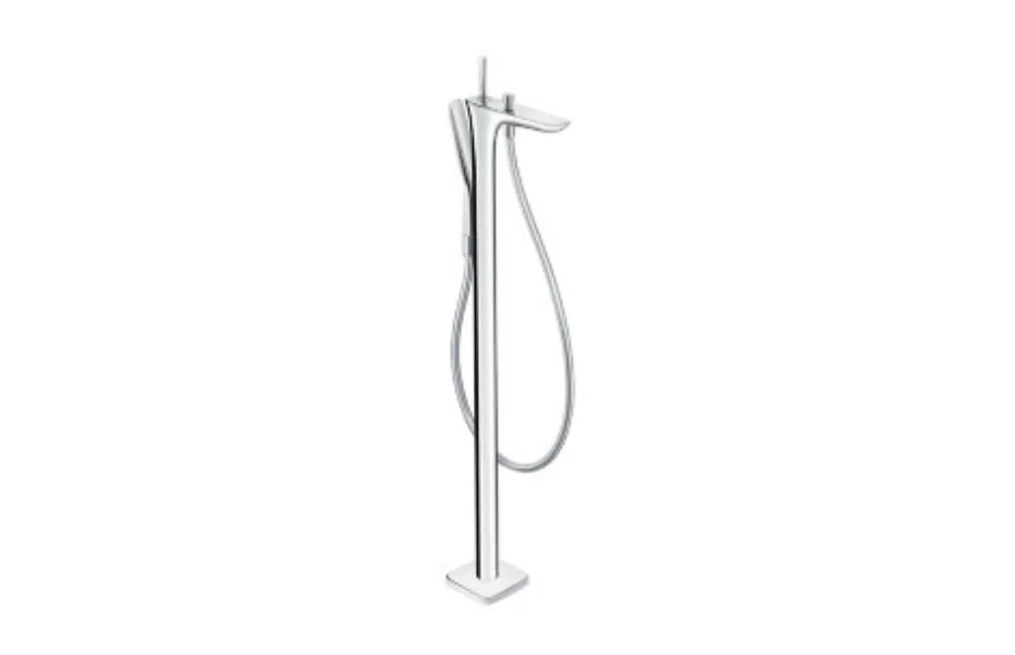 Смеситель для ванны напольный Hansgrohe PuraVida хром 15473000 АКВАМЕТРИЯ