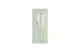 Межкомнатная дверь Novella N23 RAL6019 стекло 7 ДВЕРЕЙ