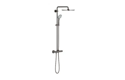 GROHE Euphoria XXL 310 Душевая система с термостатом для душа, цвет: темный гарфит, глянец АТЕЛЬЕ ВАННОЙ КОМНАТЫ. САМАРА