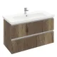 Тумба подвесная ELECTRA 100 под умыв-к Creavit Ideal 100, дуб Рока, LE-WCAB-100-222 56,50x97,40 LAPARET