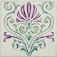 Casa Mayolica Tacos Evadne Mix1, декор-микс из 3 шт. ARTCERAMICA - АРТКЕРАМИКА