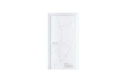Межкомнатная дверь Perfect P12 RAL9003 7 ДВЕРЕЙ