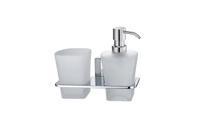 WasserKRAFT Leine K-5089 Держатель стакана и дозатора АТЕЛЬЕ ВАННОЙ КОМНАТЫ. САМАРА