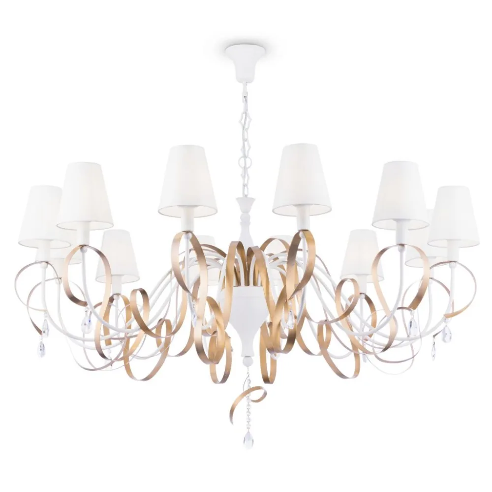 Подвесная люстра Maytoni Intreccio ARM010-12-W MAYTONI