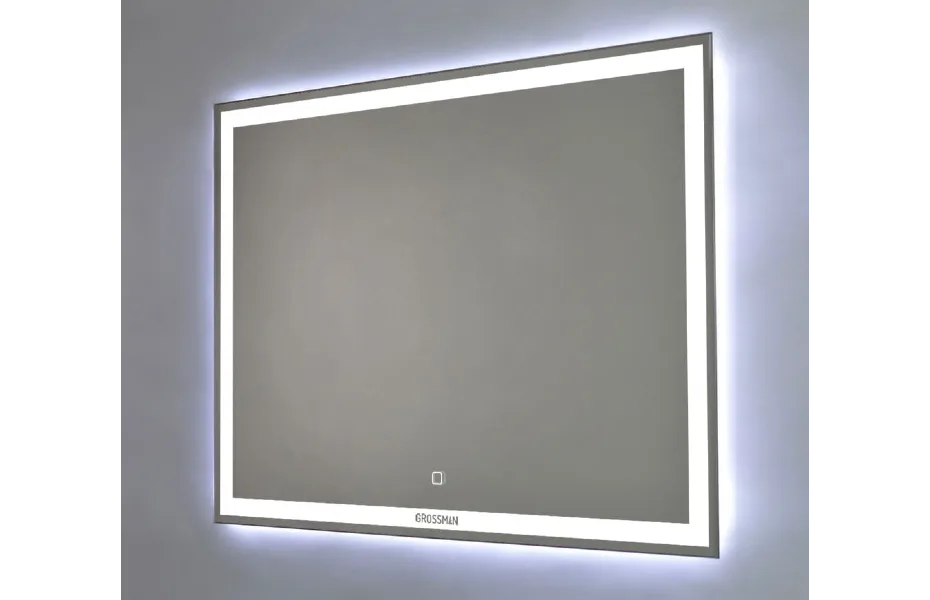 GROSSMAN Зеркало Pragma 800*600 с сенсорным выключателем АТЕЛЬЕ ВАННОЙ КОМНАТЫ. САМАРА