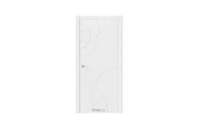 Межкомнатная дверь Prime P6 RAL9003 7 ДВЕРЕЙ