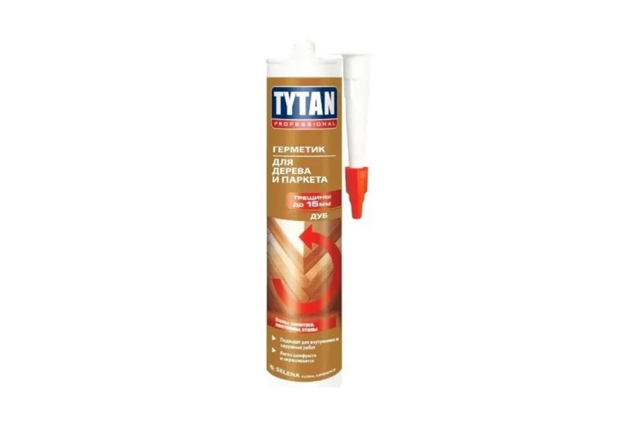 TYTAN Professional герметик акриловый для дерева и паркета, дуб, 310 мл ПЛИНТУС ХОЛЛ