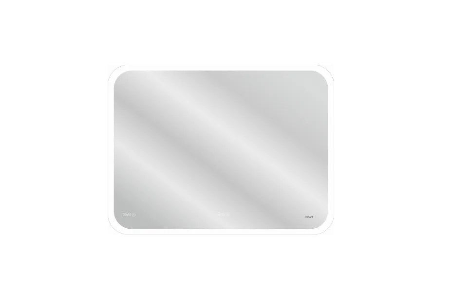 CERSANIT зеркало: LED 070 pro 80*60, с подсветкой, сенсор, антизапотевание, часы, ф-ция звонка, Bluetooth АТЕЛЬЕ ВАННОЙ КОМНАТЫ. САМАРА
