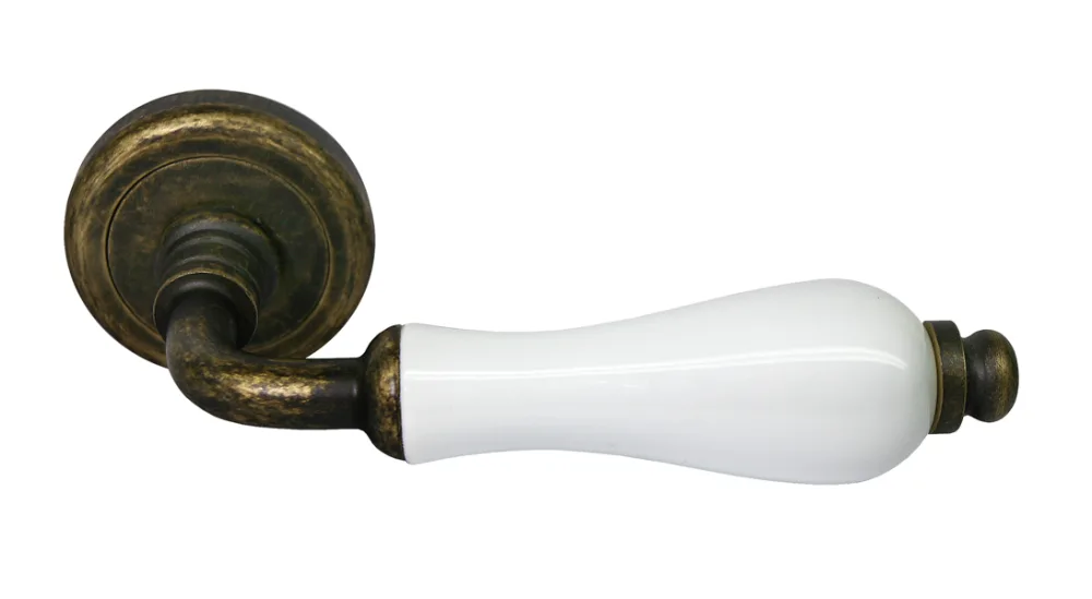 Ручка дверная CERAMICA OBA/CHAMP ФРАМИР ДВЕРИ