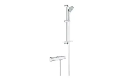 Термостатический смеситель для душа Grohe Grohtherm 2000 с душевым гарнитуром 34195001 АКВАМЕТРИЯ