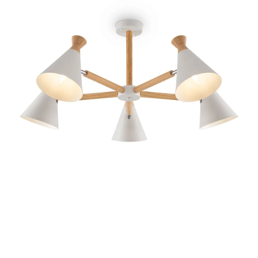 Люстра на штанге Freya Rise FR5169PL-05W MAYTONI