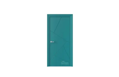 Межкомнатная дверь Perfect P18 RAL5021 7 ДВЕРЕЙ