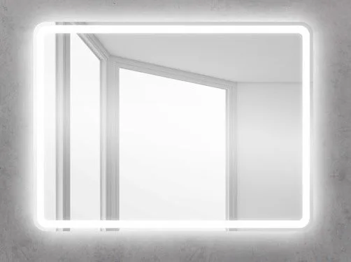 BELBAGNO Зеркало со встроенным светильником и сенсорным выключателем, 12W, 220-240V, 500x30x800 АТЕЛЬЕ ВАННОЙ КОМНАТЫ. САМАРА