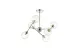 ПОТОЛОЧНАЯ ЛЮСТРА LUMION EVERLY 4438/6C MNOGOROZETOK - МНОГОРОЗЕТОК