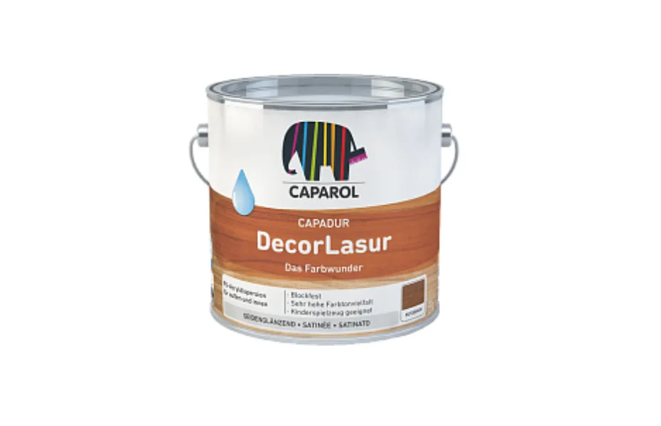 Акриловая лазурь Caparol Capadur DecorLasur farblos КАПАРОЛ ЦЕНТР САМАРА