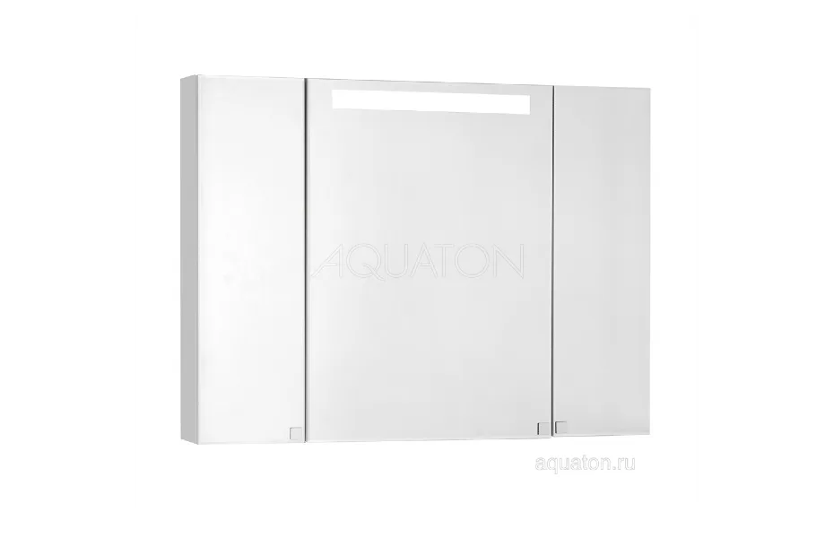 AQUATON Мадрид 100 Зеркальный шкафчик АТЕЛЬЕ ВАННОЙ КОМНАТЫ. САМАРА