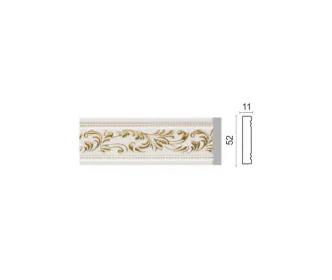 Молдинг средний 156G ПЛИНТУС ХОЛЛ