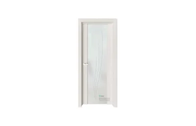Межкомнатная дверь Elegance E2G Ясень жемчуг стекло 3 7 ДВЕРЕЙ