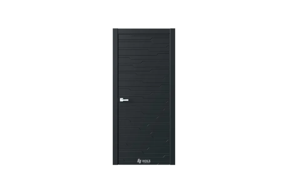Palitra P8 Черный RAL9005 7 ДВЕРЕЙ