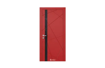 Nodo 7 RAL3002 черное стекло 7 ДВЕРЕЙ