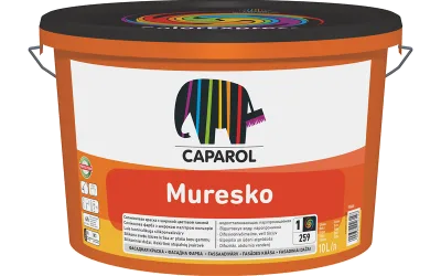 Краска для наружных работ Caparol Muresko, База 1, 5 л КАПАРОЛ ЦЕНТР САМАРА