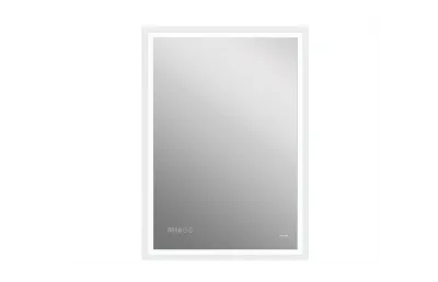 CERSANIT зеркало: LED 080 design pro 60x85 с подсветкой часы с антизапотеванием прямоугольно АТЕЛЬЕ ВАННОЙ КОМНАТЫ. САМАРА