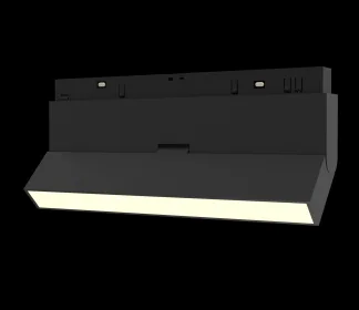 Трековый однофазный магнитный светодиодный светильник диммируемый Maytoni Exility BASIS TR036-4-12W3K-DS-B MAYTONI