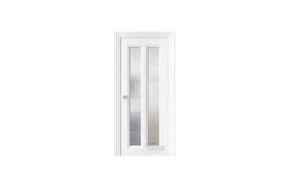 Межкомнатная дверь Novella N21 RAL9003 стекло 7 ДВЕРЕЙ