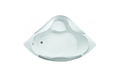 Акриловая ванна 1MarKa Grand Luxe 155x155 см (ванна, рама, панель) МОСПЛИТКА