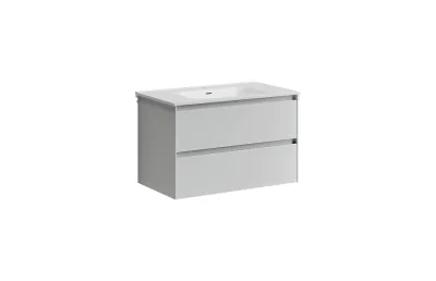 Тумба с раковиной Sancos Cento, 79 см., эмаль белый, CN80W МОСПЛИТКА
