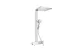 Душевая система Hansgrohe Raindance E300 1jet ShowerTablet 350 27361000 АКВАМЕТРИЯ