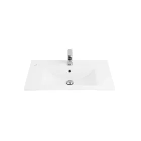 Раковина мебельная 45*80 см, SU 80, цв. белый SU080-00CB00E-0000 47x25 LAPARET