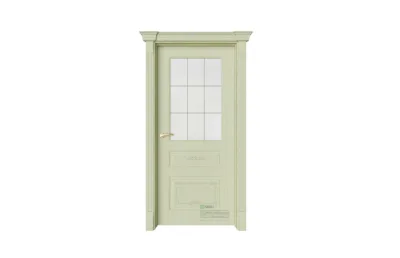 Межкомнатная дверь Provence Мирбо 3 Деко Корсика Олива золотая стекло 7 ДВЕРЕЙ