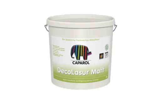 Декоративное покрытие Caparol Capadecor DecoLasur Matt, 5 л КАПАРОЛ ЦЕНТР САМАРА