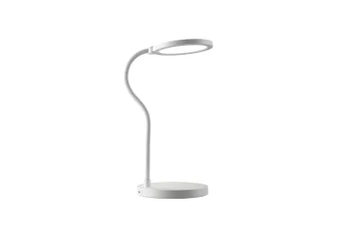 НАСТОЛЬНАЯ ЛАМПА (UL-00003338) UNIEL TLD-553 WHITE/LED/400LM/4500K/DIMMER/USB MNOGOROZETOK - МНОГОРОЗЕТОК