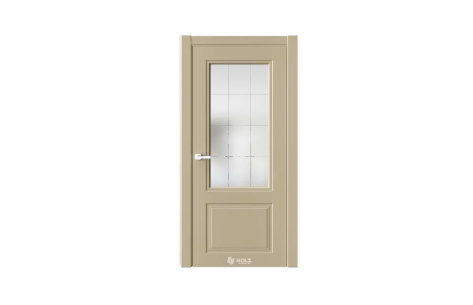 Neo Classic N4 Мускат RAL1019 стекло 7 ДВЕРЕЙ
