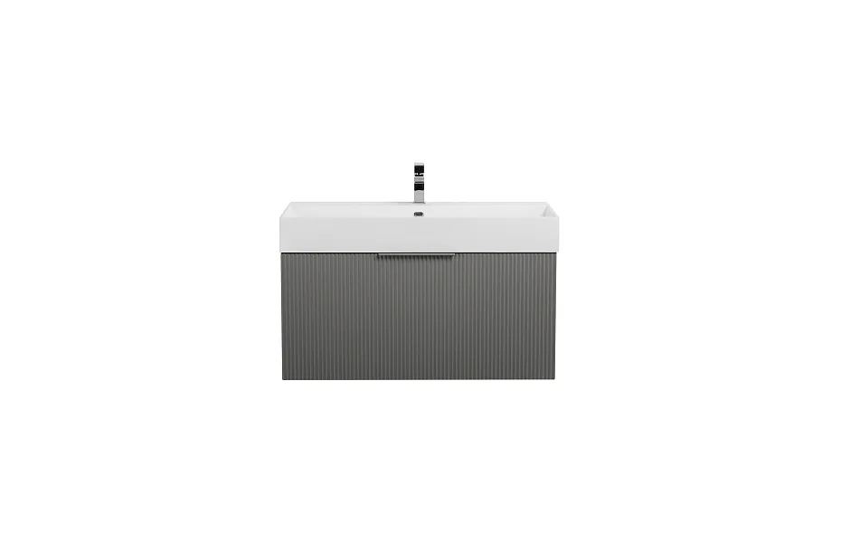 Тумба с раковиной Cezares Premium 90 см 55444 grigio nuvola МОСПЛИТКА