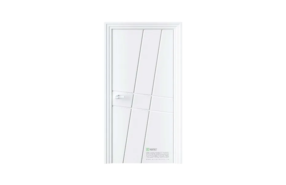 Межкомнатная дверь Perfect P15 RAL9003 7 ДВЕРЕЙ