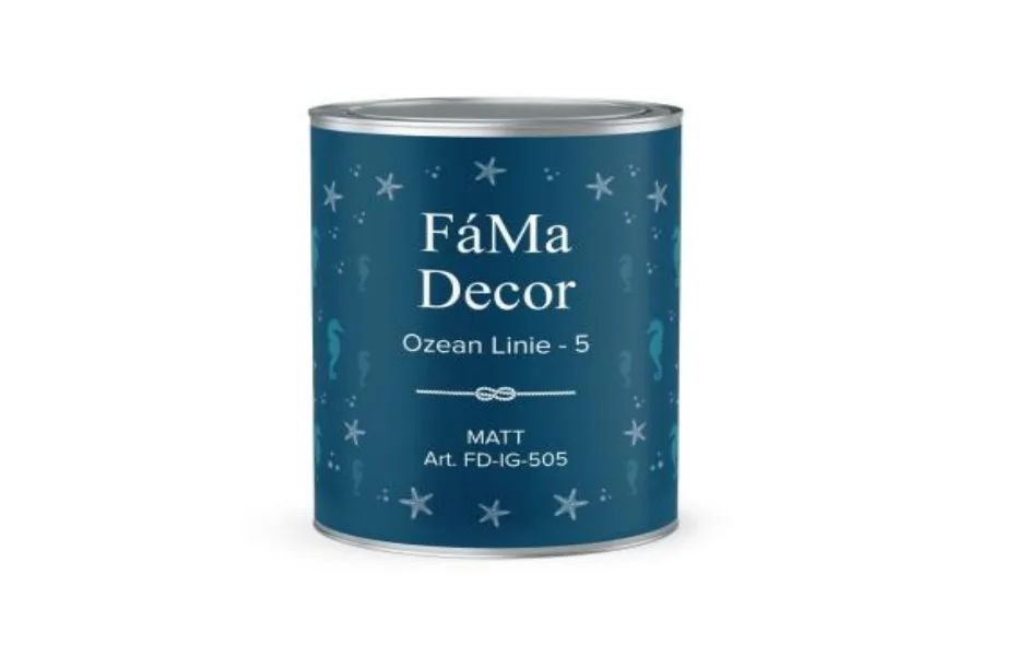 ИНТЕРЬЕРНАЯ КРАСКА FAMA DECOR OZEAN LINIE-5 КОЛЕРОВАННАЯ БИОФА – САМАРА