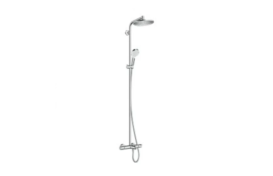 Душевая система Hansgrohe Crometta S 240 1jet Showerpipe 27320000 АКВАМЕТРИЯ