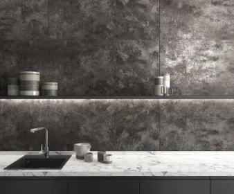 Milkiway silver Керамогранит Металлизированный 60x120 LAPARET